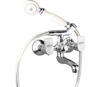 Dezire - Wall Mixer Telephonic with Crutch and Shower Tube
